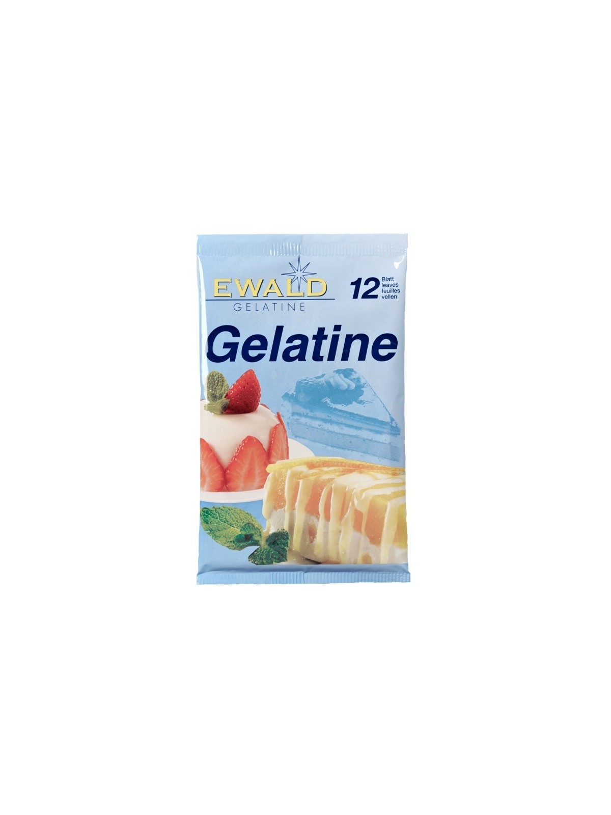 Ewald - geschnittene Gelatine - 12 Stück