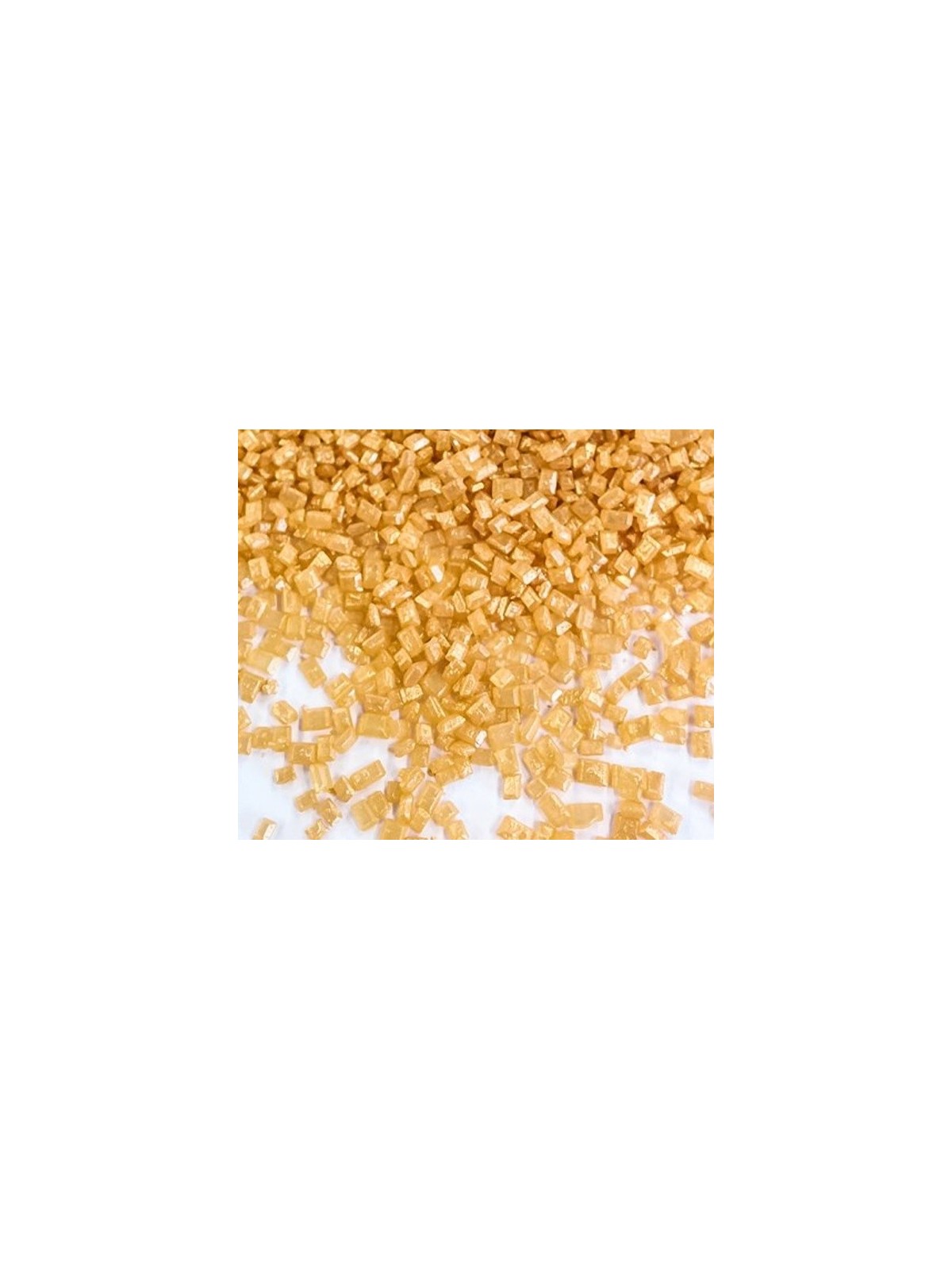 Sugar crystals Gold medium -  100g