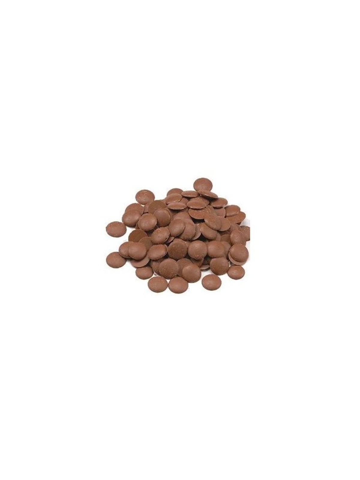 Milk chocolate 36% seeds - milk discs - 500g