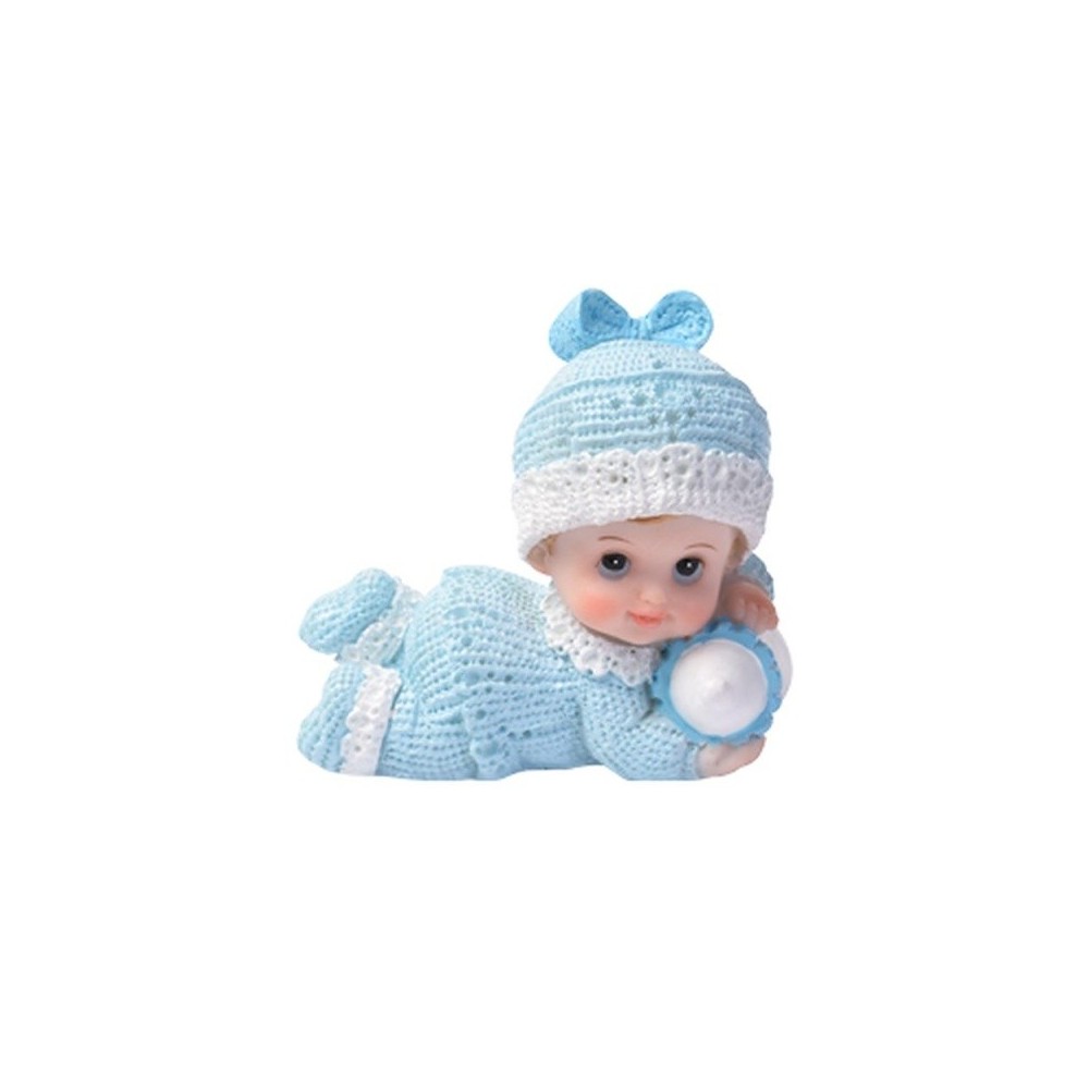 Modecor Cake Decoration - baby - boy 7cm