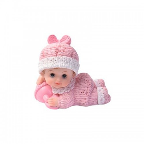 Modecor Cake Decoration - baby - girl 7cm