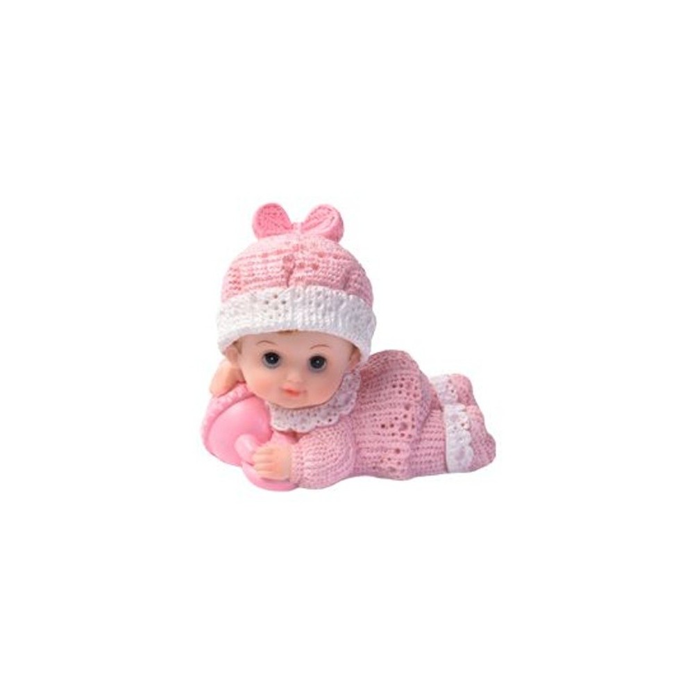 Modecor Cake Decoration - baby - girl 7cm