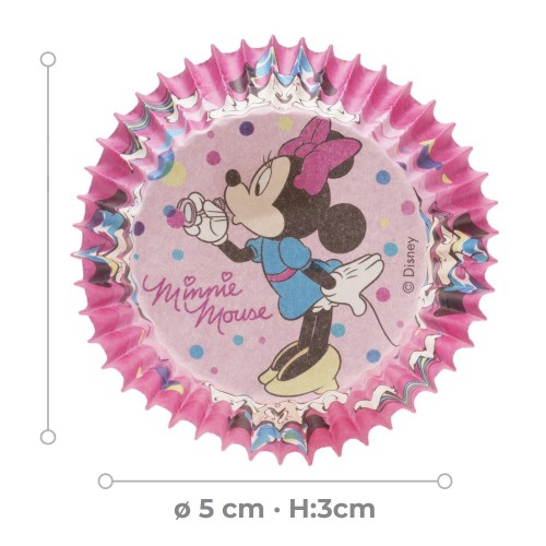 Dekora cukrářské košíčky - Minnie  25ks