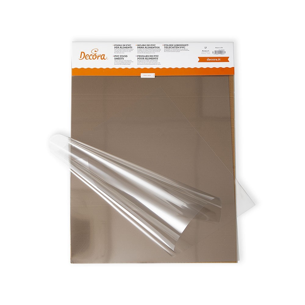 Decora PVC Sheets - without print 40 x 60cm - 10pcs