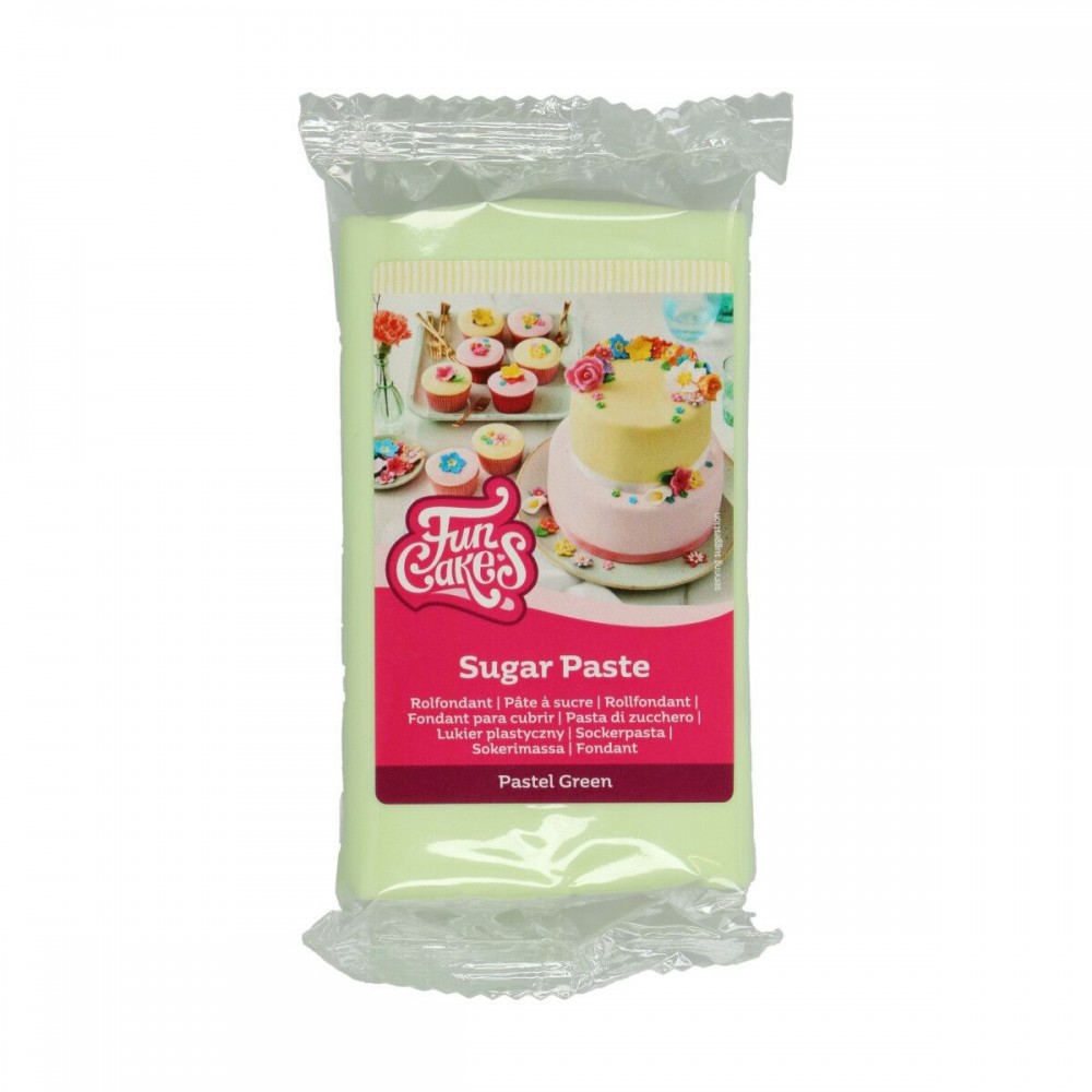 FunCakes Fondant Pastel Green  -250g-