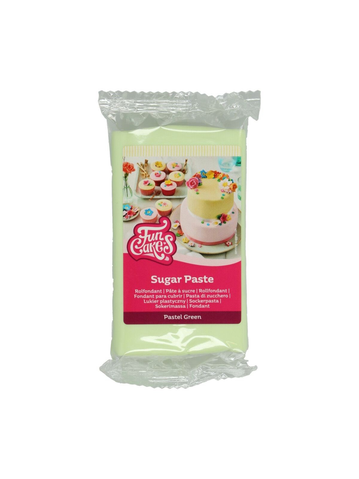 FunCakes Fondant Pastel Green  -250g-