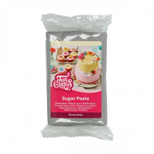 FunCakes Fondant Stone Grey -250 g