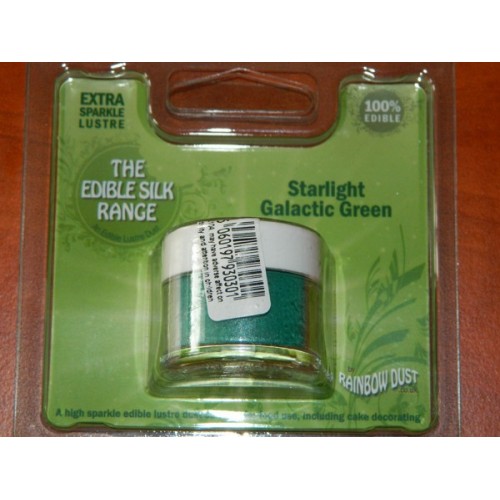 RD Puderfarbe Rainbow dust - Starlight Galactic Green 3g