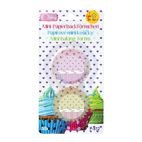 Pastry baskets MINI - lavender - 50pcs