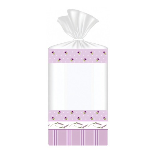 Cellophane bag - lavender - 11x21cm - 10pcs