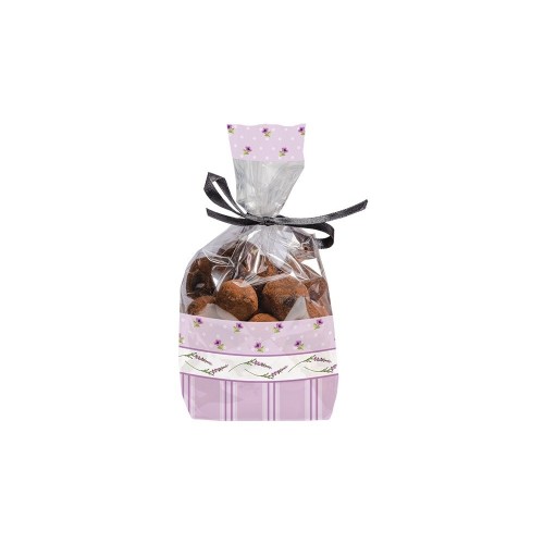 Cellophane bag - lavender - 11x21cm - 10pcs