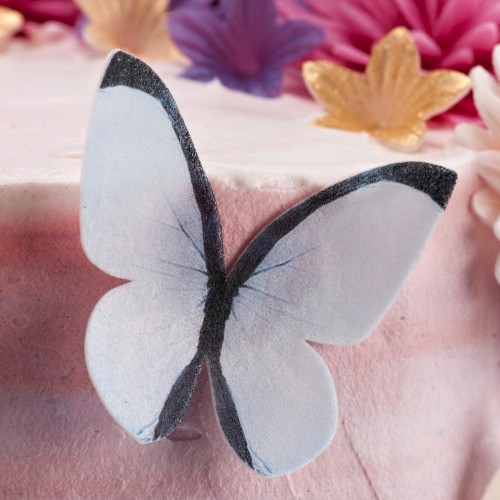 Dekora - Edible paper - butterfly - 3-6cm / 79pcs