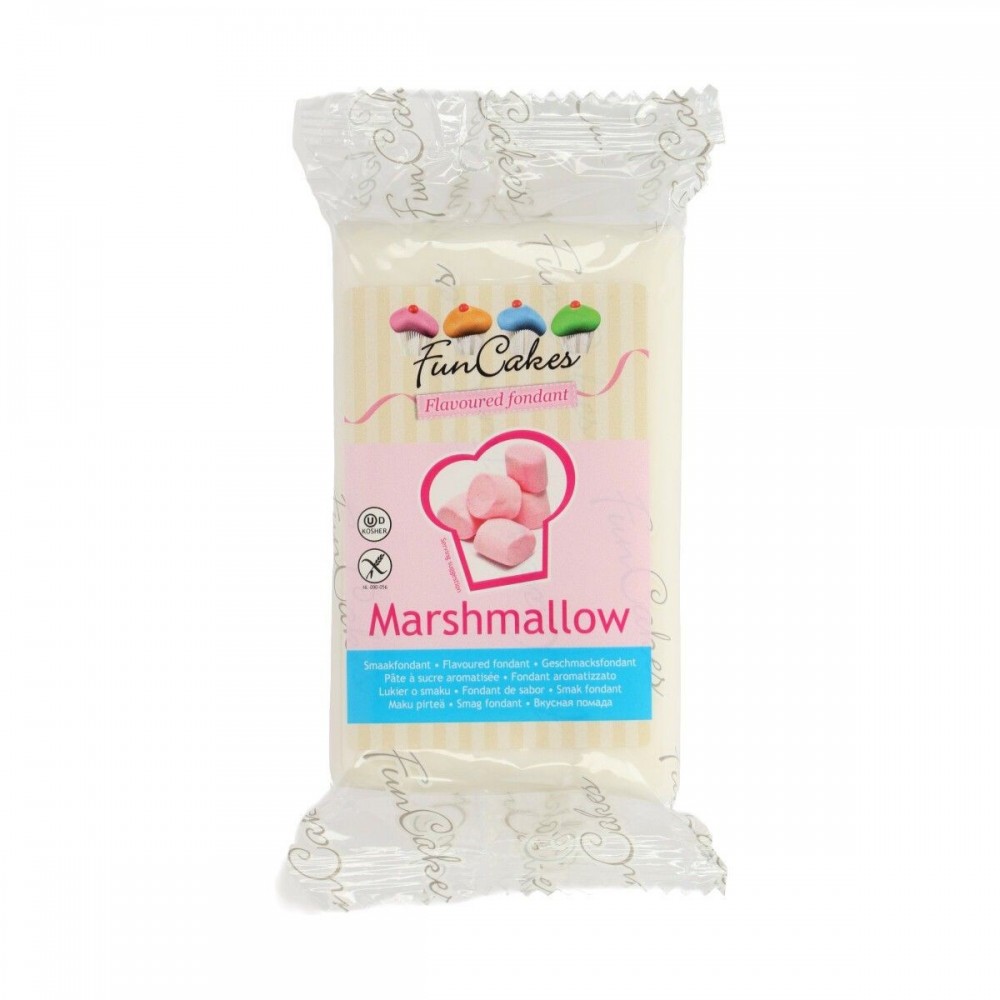 FunCakes Fondant Marshmallow-Überzug - weiß 250g