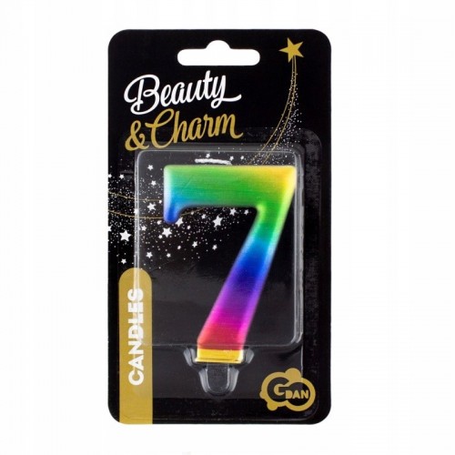 Cake candle rainbow GALAXY - 7