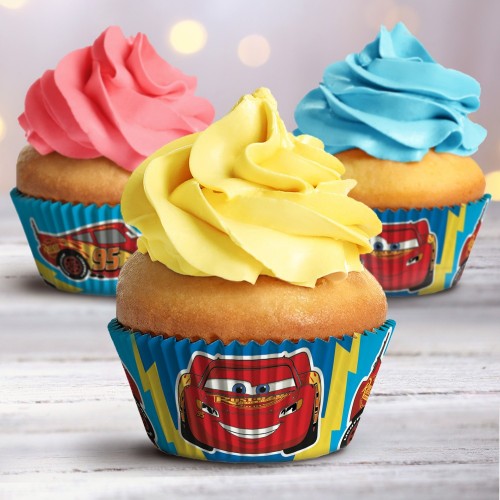 Dekora  Baking Cups - Cars   - 25Stück