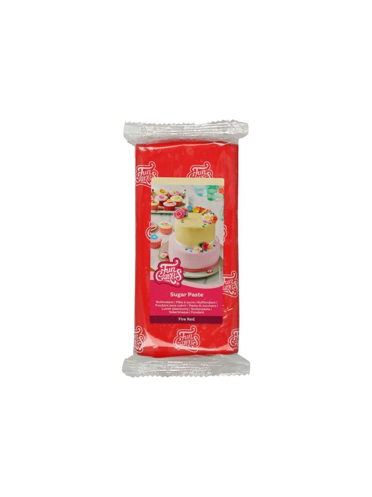 FunCakes Fondant Fire Red -1kg-