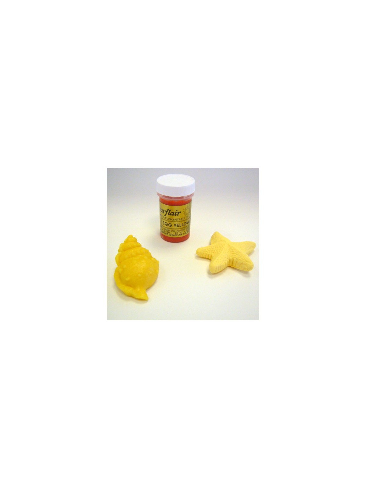 Sugarflair gel food colour - egg yellow - Egg Yellow Cream