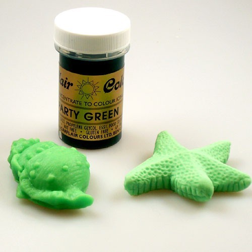 Sugarflair Gel Colour - Green - Party Green 25g