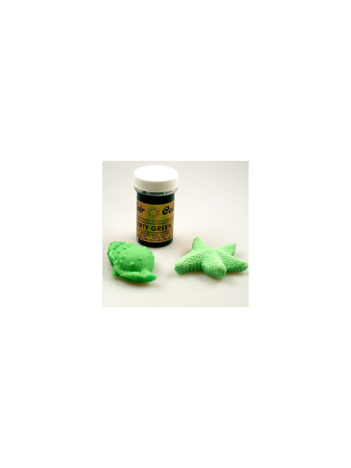 Sugarflair - gel color - green - Party Green 25g