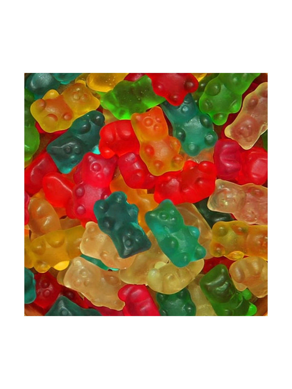 Jelly - mini teddy bears - 2cm - 200g