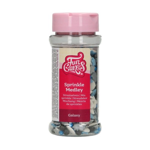 FunCakes sprinkle medley - galaxy - 50g