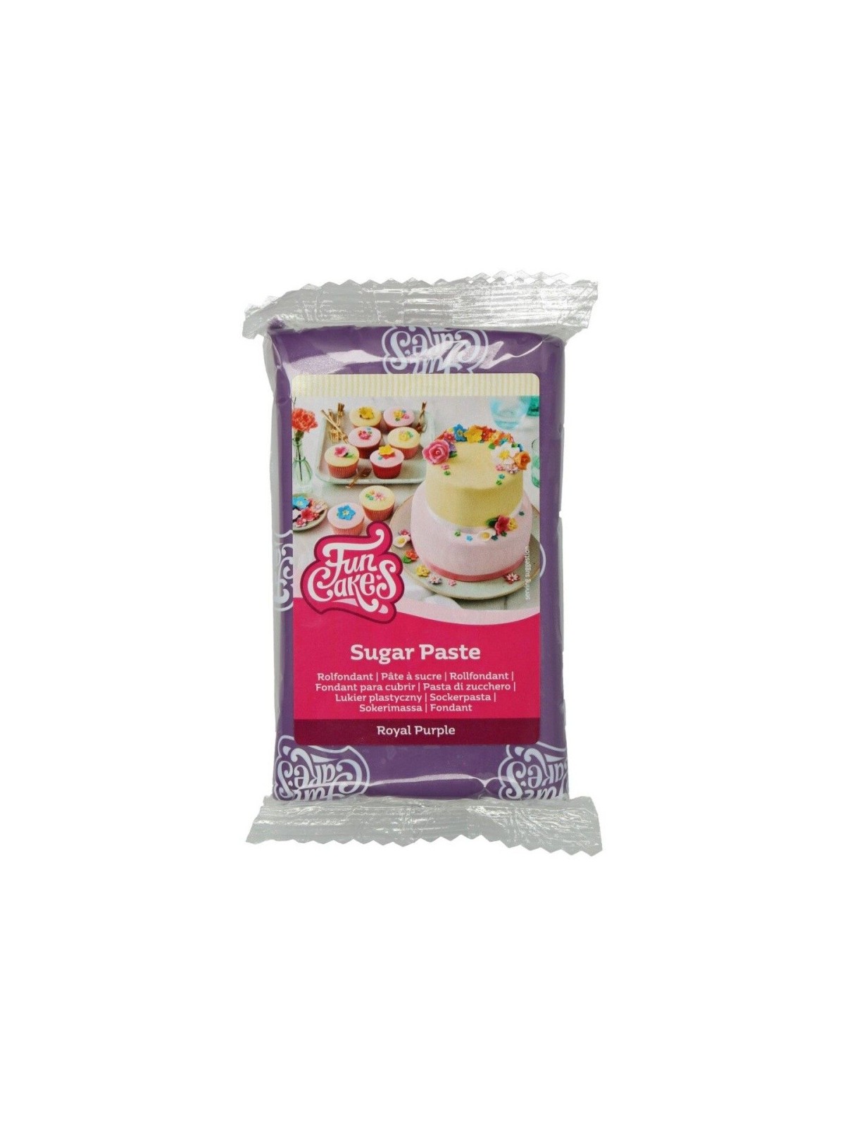 FunCakes Rolled Fondant Royal Purple - royal purple 250g