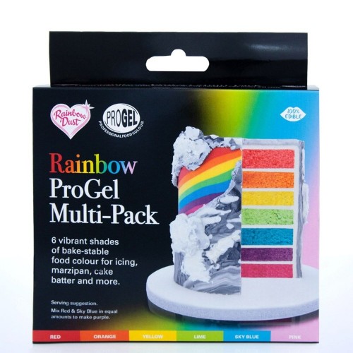 RD ProGel - multipack RAINBOW set/6pcs