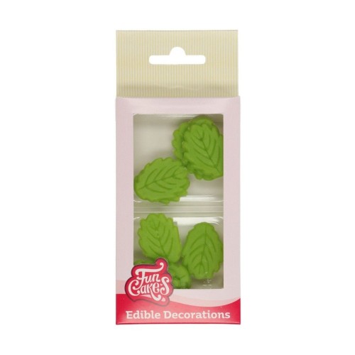 FunCakes marzipan decoration - leaves - 12pcs.