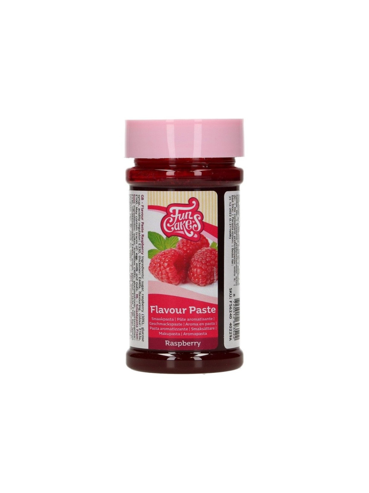 FunCakes Aroma pasta - Raspberry - Malina 120g