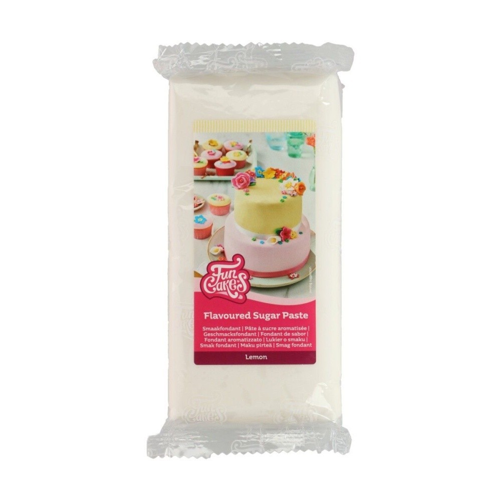 FunCakes Special Edition Flavoured Fondant - Lemon  -  1kg