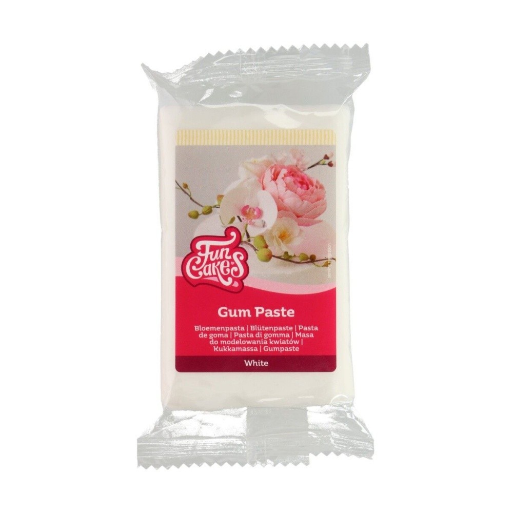 FunCakes Blütenpaste Weiß -250 g