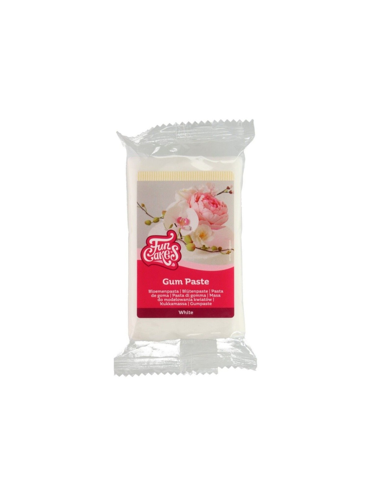 FunCakes Blütenpaste Weiß -250 g