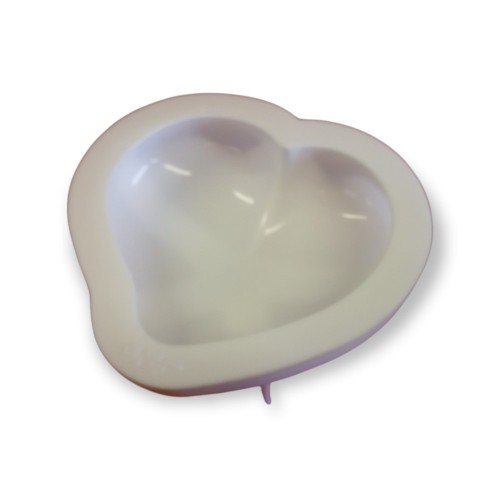 Silicone mold - heart 17cm