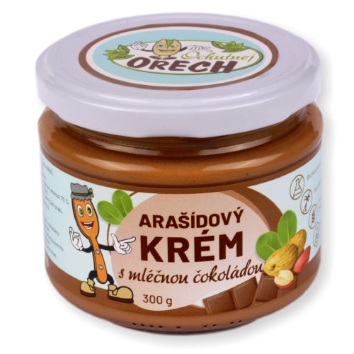 Erdnussbutter mit Milchschokolade - 300g