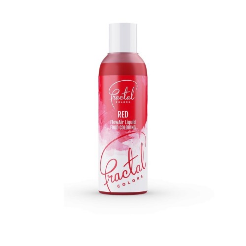 Airbrush Lebensmittelfarbe Fractal - Rot (100 ml)