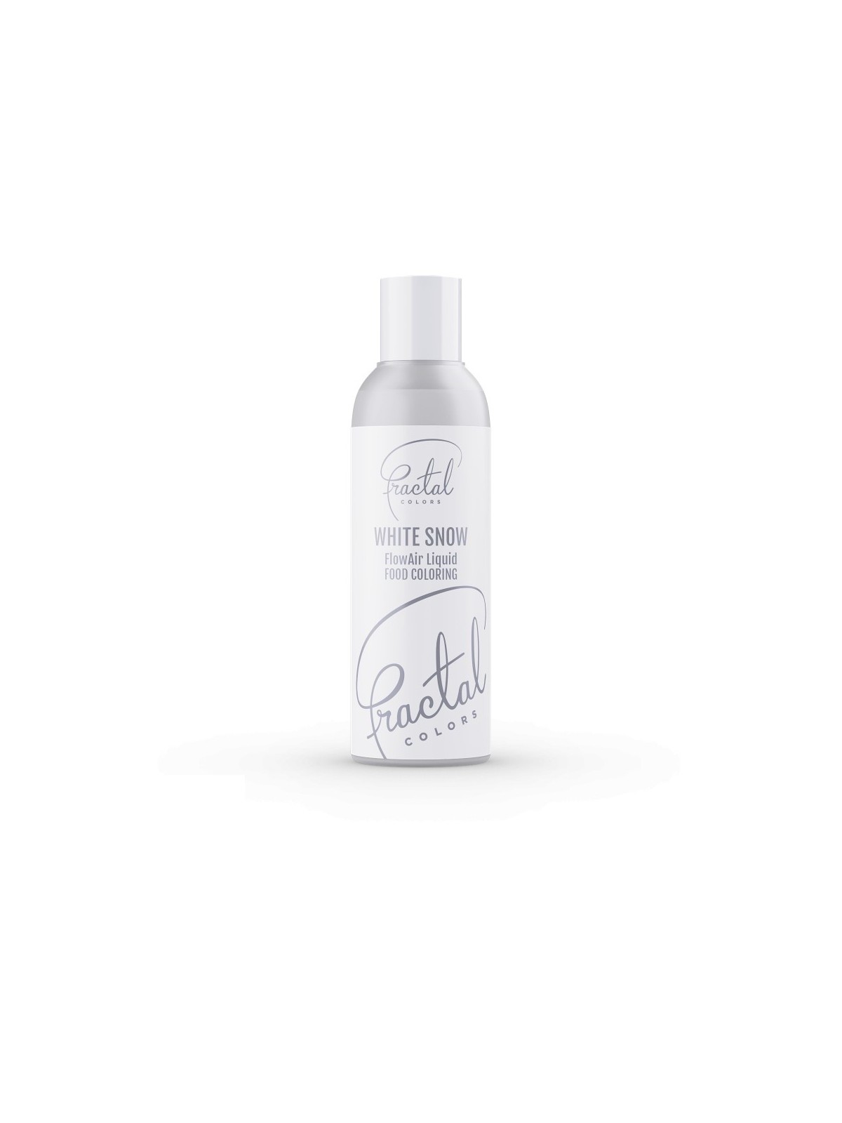 Decorative Airbrush paint liquid Fractal - White Snow (100 ml)