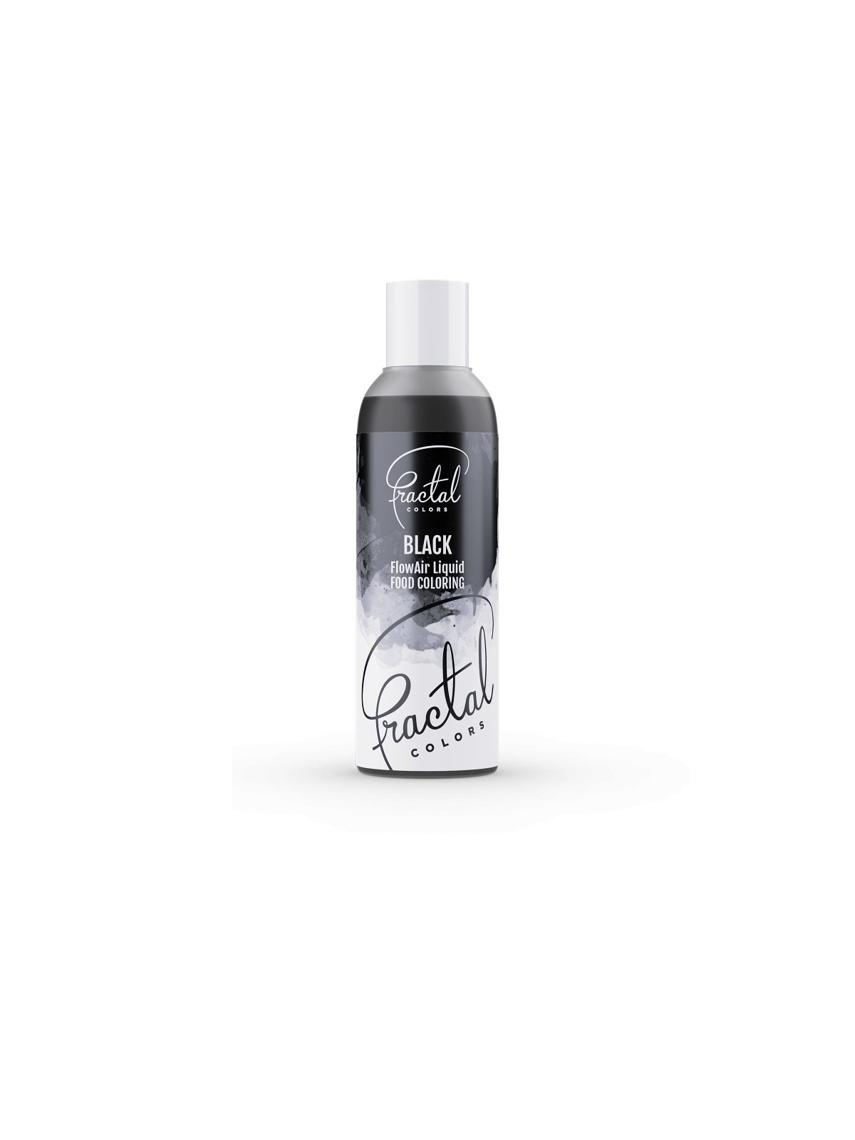 Airbrush barva tekutá Fractal - Black (100 ml)