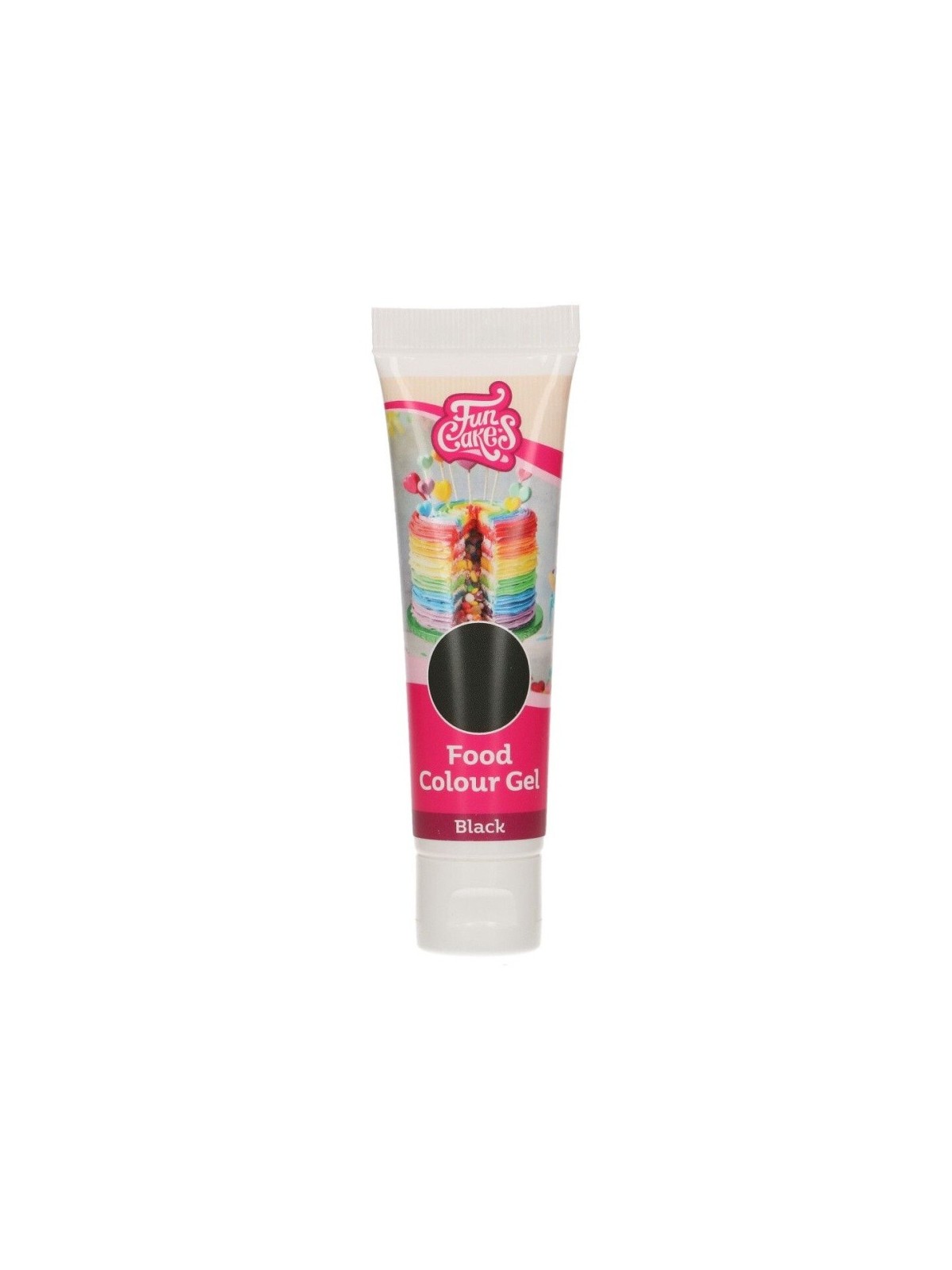 FunColours edible funcolours gel - SCHWARZ - 30g