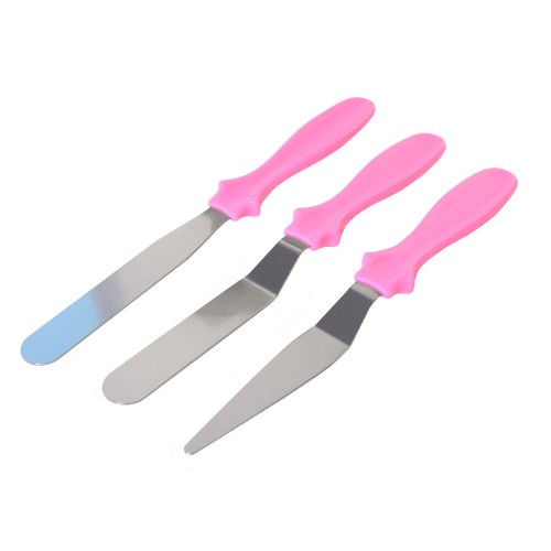 Set von 3 Streichmessern / Paletten 11cm