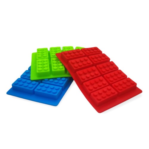 Silicone mold - building kit (mix of colors)