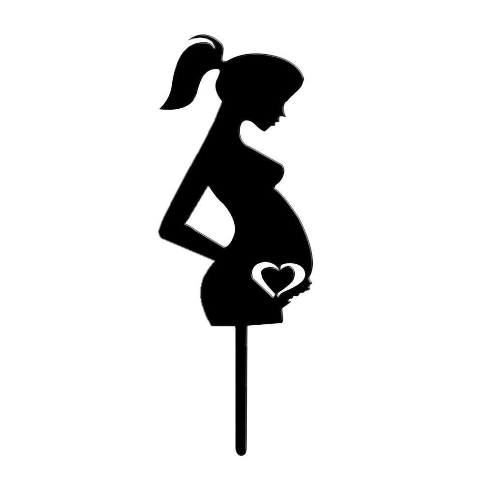 DeKora  cake topper - pregnant woman