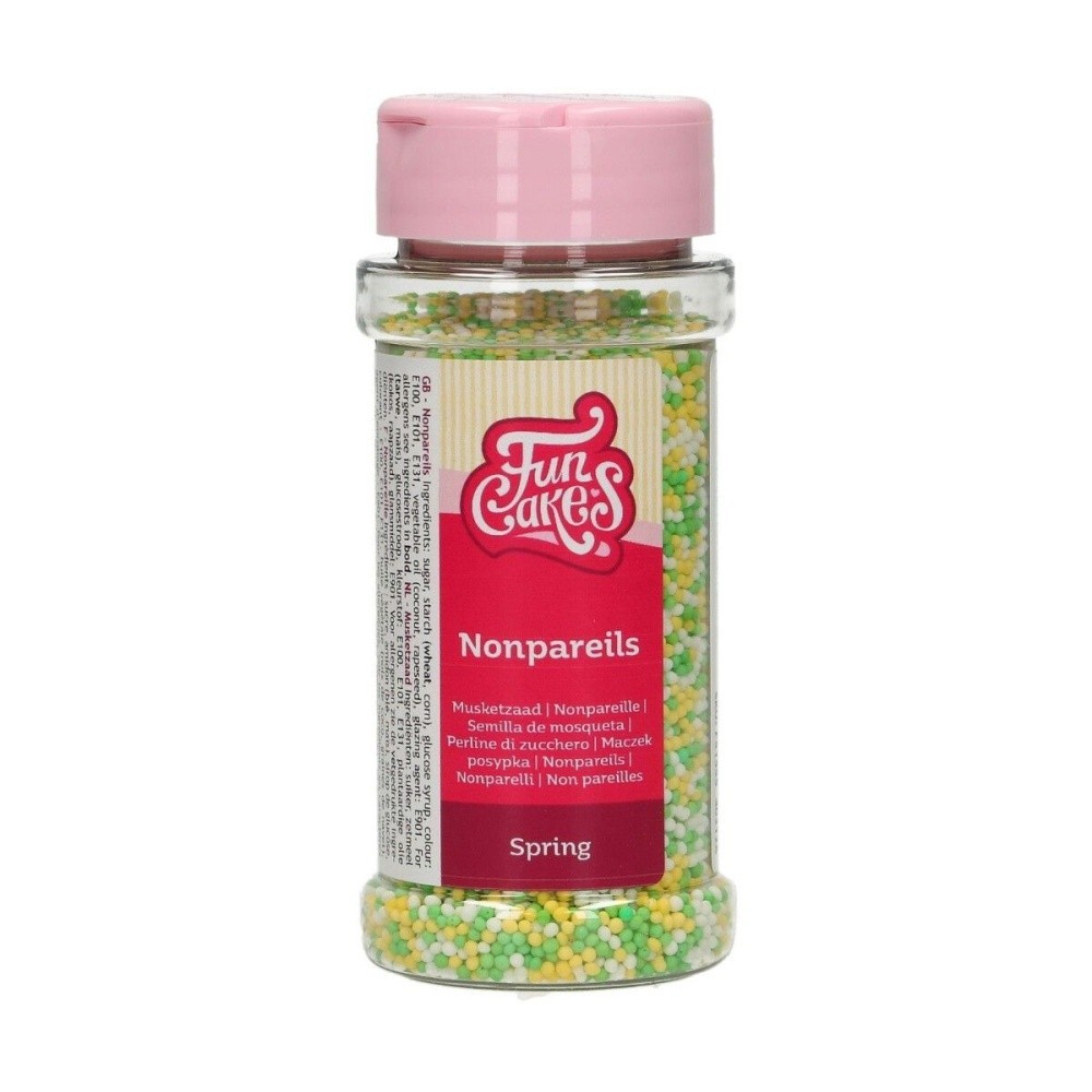 FunCakes Sugar Pearls - Pistachio - Spring - 80g