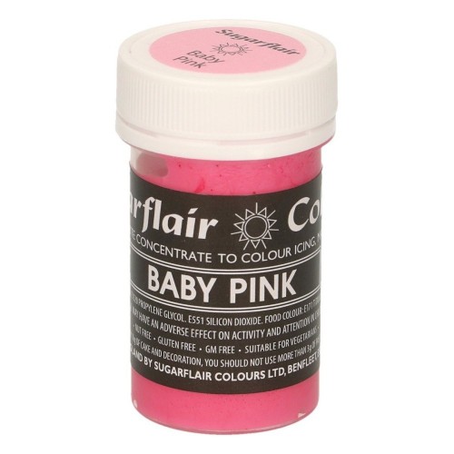 Sugarflair Gelfarbe baby pink - 25g