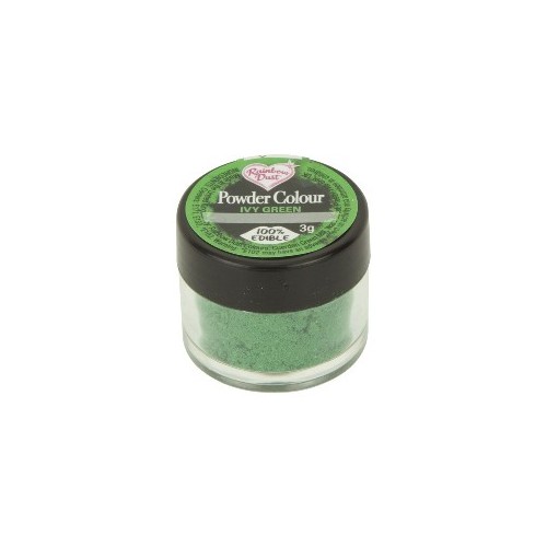 RD Puderfarbe Rainbow dust - efeugrün - Ivy Green