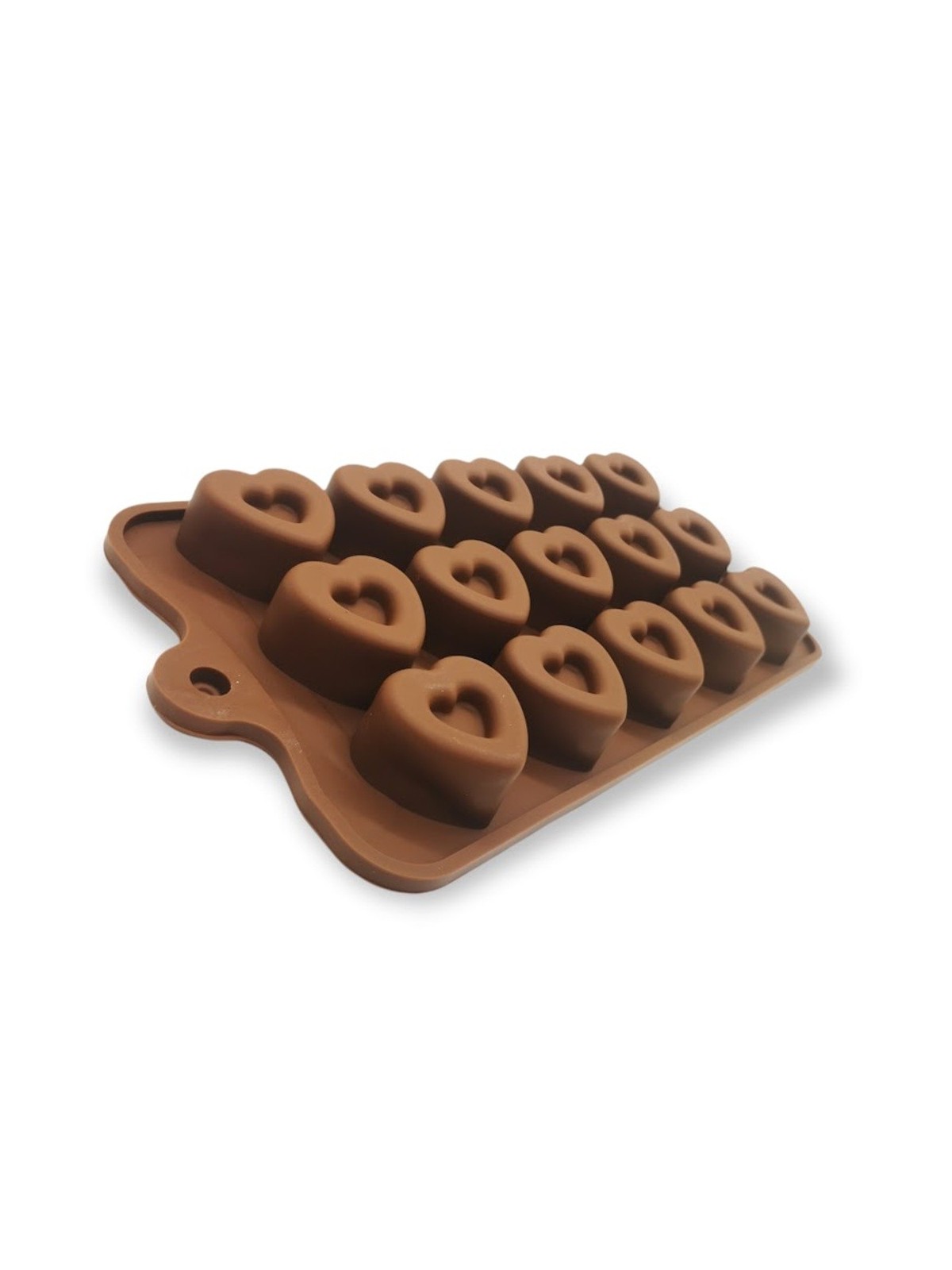 Silicone mold for pralines - hearts