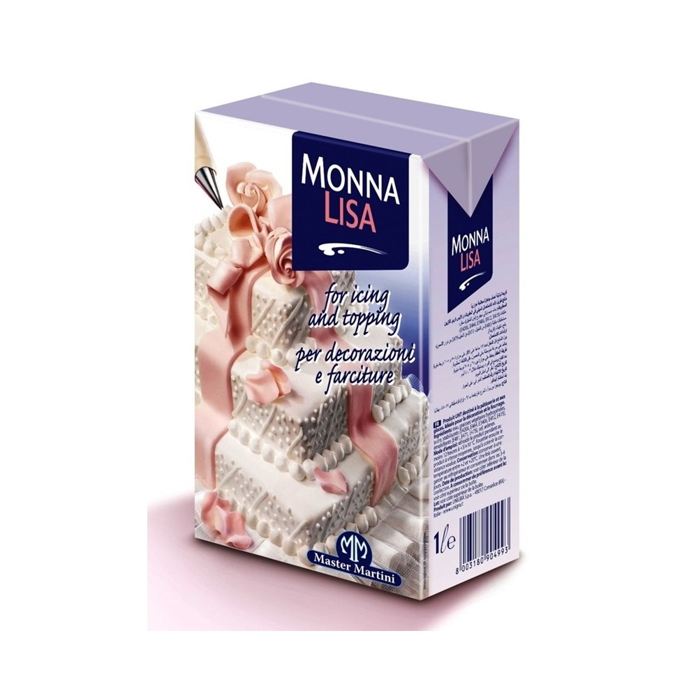 Monna Lisa - modeling sweetened whipped cream 1 liter