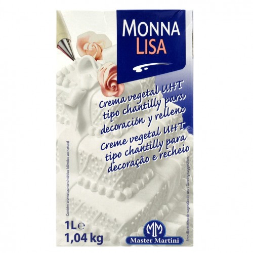 Monna Lisa - modeling sweetened whipped cream 1 liter