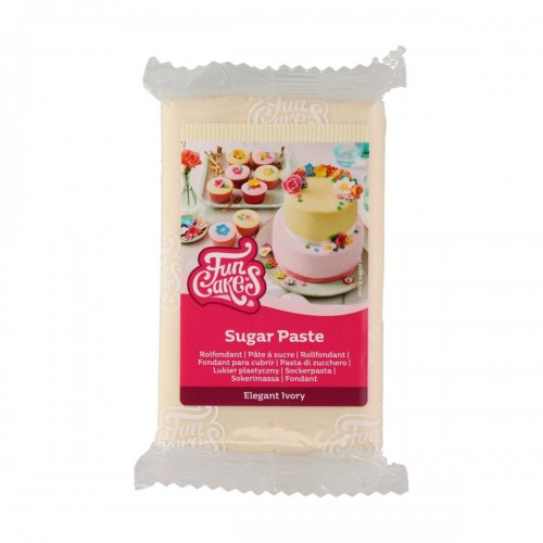 FunCakes potahový fondán - Elegant Ivory - elegantní slonová kost - 250g