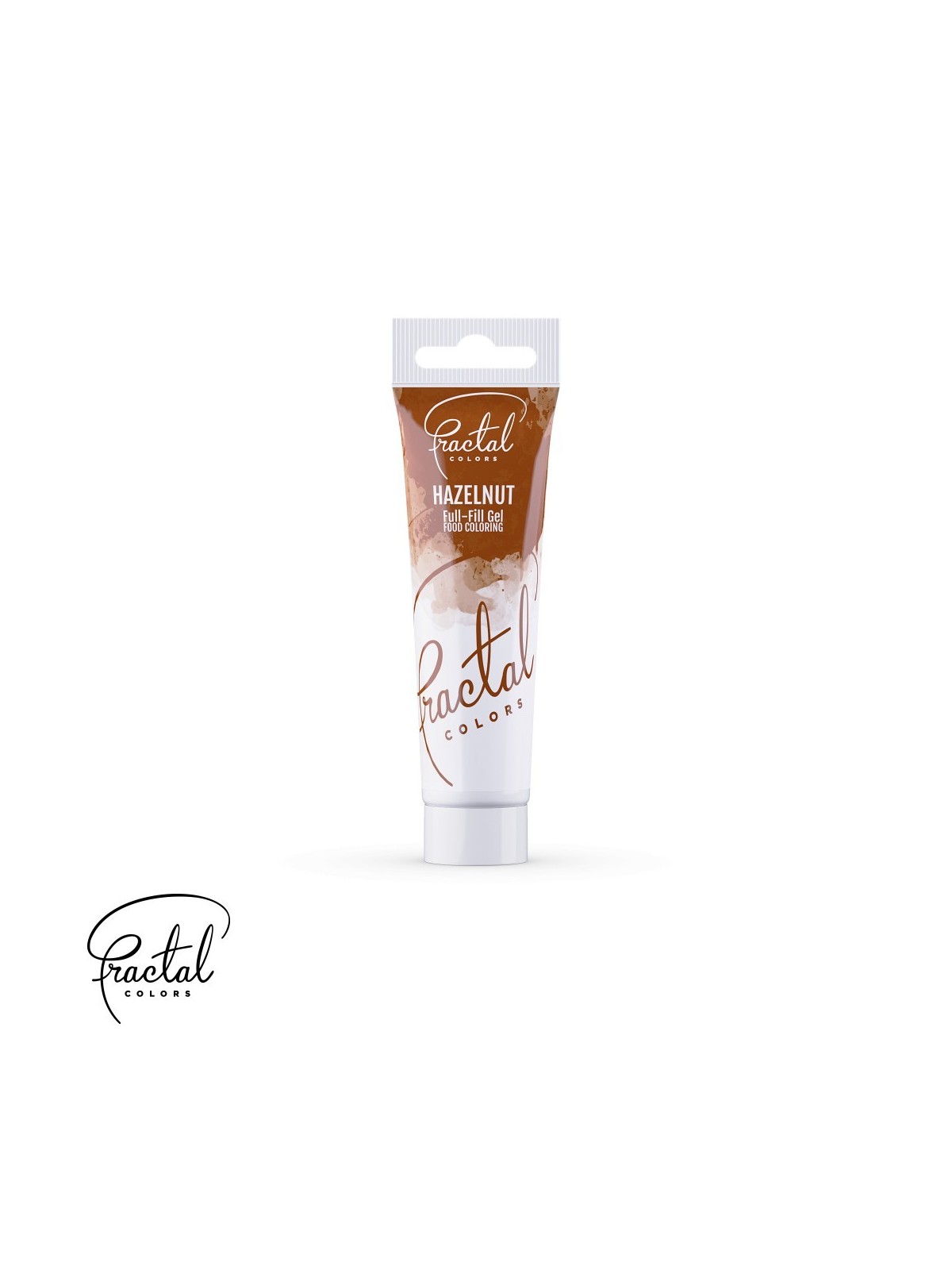 Fractal - Gel-Farbe - Braun - Haselnuss - 30g