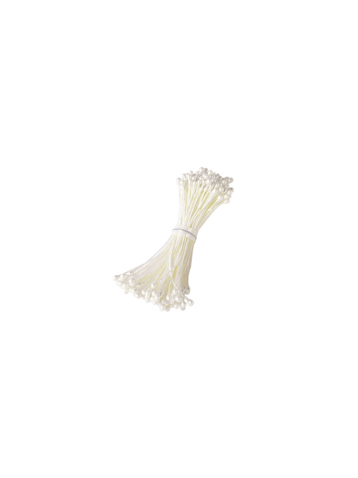 Stamens Medium Pearl White - 150pcs